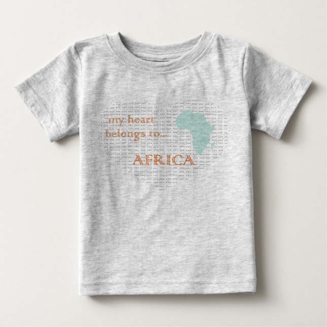 Mina tillhör till AFRIKA Tee Shirt (Framsida)