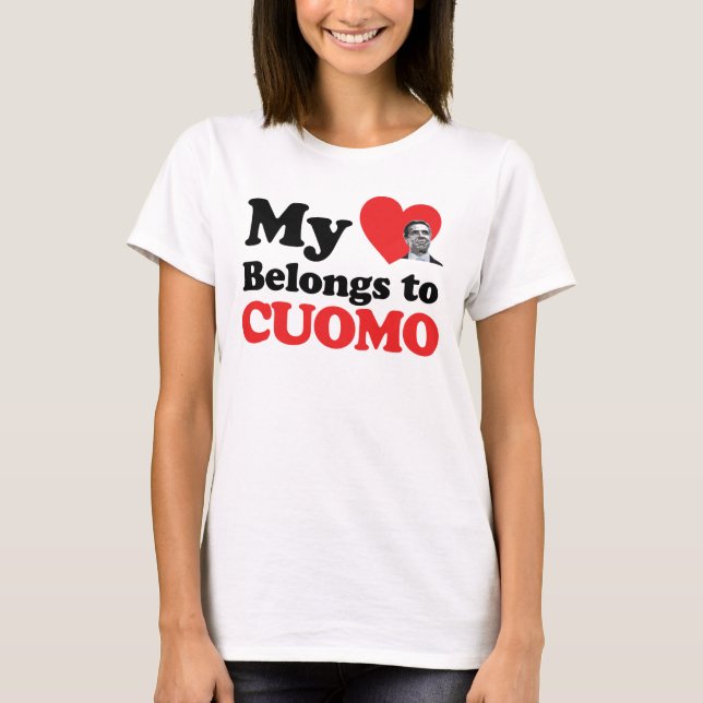 Mina Tillhör till Cuomo T Shirt (Framsida)