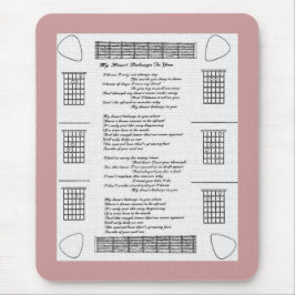 Mina Tillhör till dig Musmatta