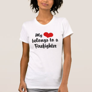 Mina Tillhör till en brandman T Shirt
