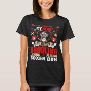 Mina Tillhör till en drunkningsboxare som Slickar T Shirt
