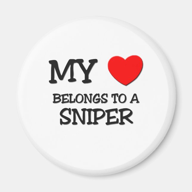 Mina Tillhör till en SNIPER Magnet (Framsidan)