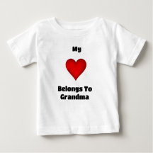 Mina ♥️ Tillhör till Grandma T-Shirt