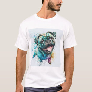Mina Tillhör till Hund älskare Pet Photo T-Shirt
