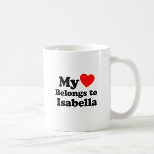Mina Tillhör till Isabella Kaffemugg