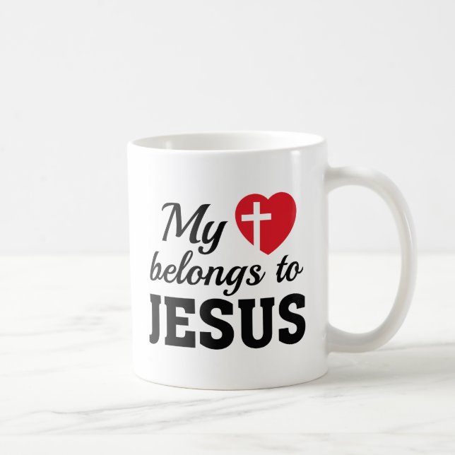 Mina Tillhör till Jesus Kaffemugg (Höger)