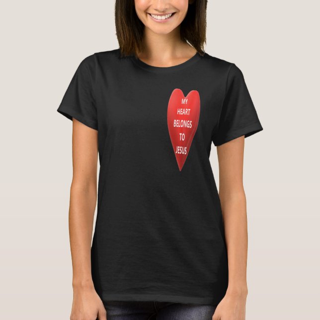 Mina Tillhör till Jesus T Shirt (Framsida)