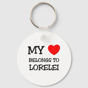 Mina Tillhör till LORELEI Nyckelring