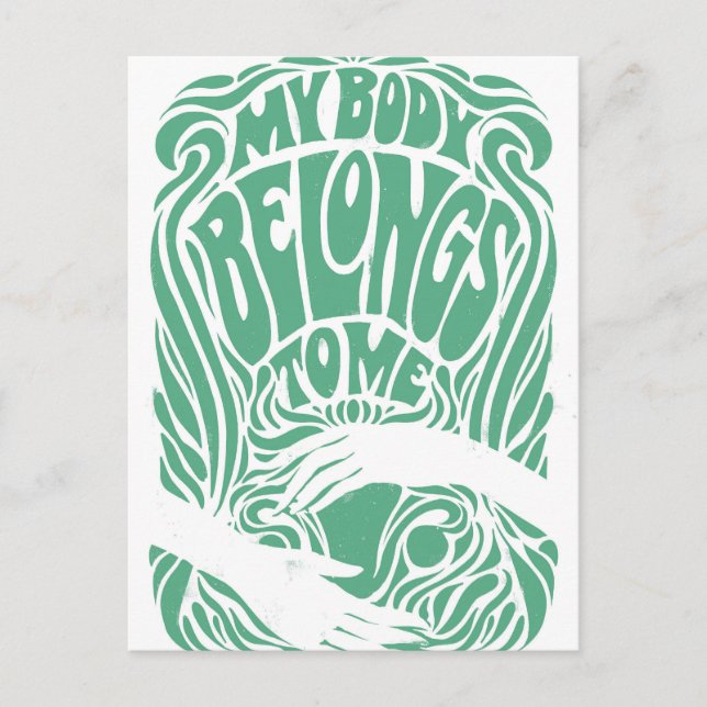 Mina Tillhör till mig Vykort (Framsida)