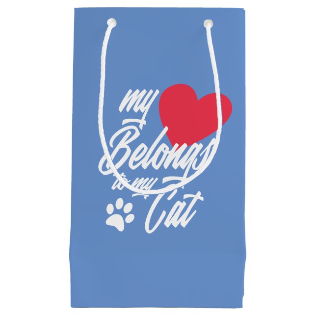 Mina Tillhör till min Kat Valentine | Gift Bag (Framsidan)