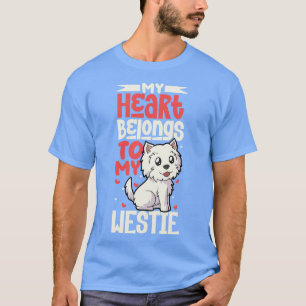 Mina tillhör till min Väster Highland Terrier T Shirt