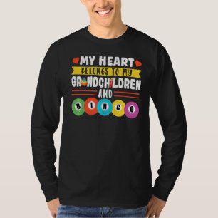 Mina Tillhör till mina barnbarn och Bingo T Shirt