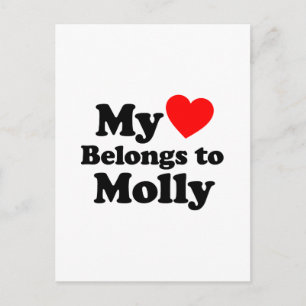 Mina Tillhör till Molly Vykort