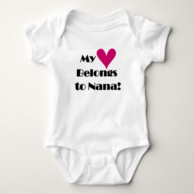 Mina Tillhör till Nana Tee Shirt (Framsida)