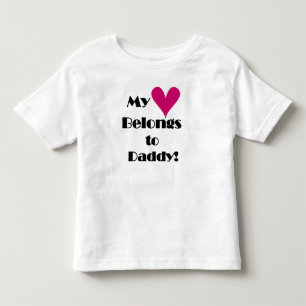 Mina Tillhör till pappa T-shirt