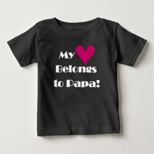 Mina Tillhör till Pappa T-shirt