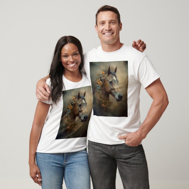 Mina Tillhör till Personlig av naturhästar T Shirt (Unisex)