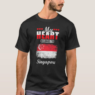 Mina Tillhör till Singapore T Shirt