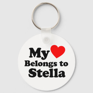 Mina Tillhör till Stella Nyckelring