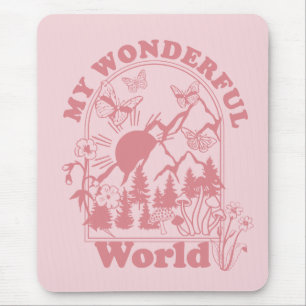 Mina underbara World Retro Flowers Musmatta