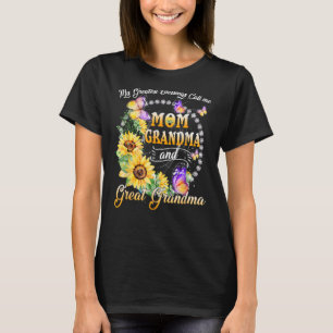 Mina Underbarare välsignelser kallar mig Mamma far T Shirt