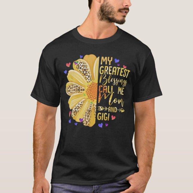 Mina Underbarare välsignelser kallar mig Mamma och T Shirt (Framsida)