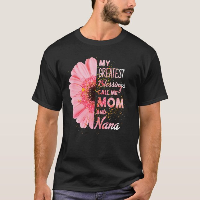 Mina Underbarare välsignelser kallar mig Mamma och T Shirt (Framsida)