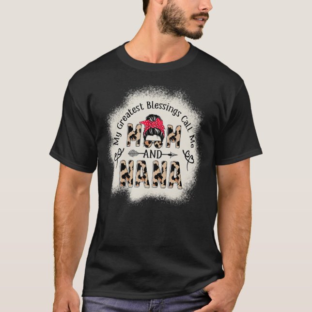 Mina Underbarare välsignelser kallar mig Mamma och T Shirt (Framsida)