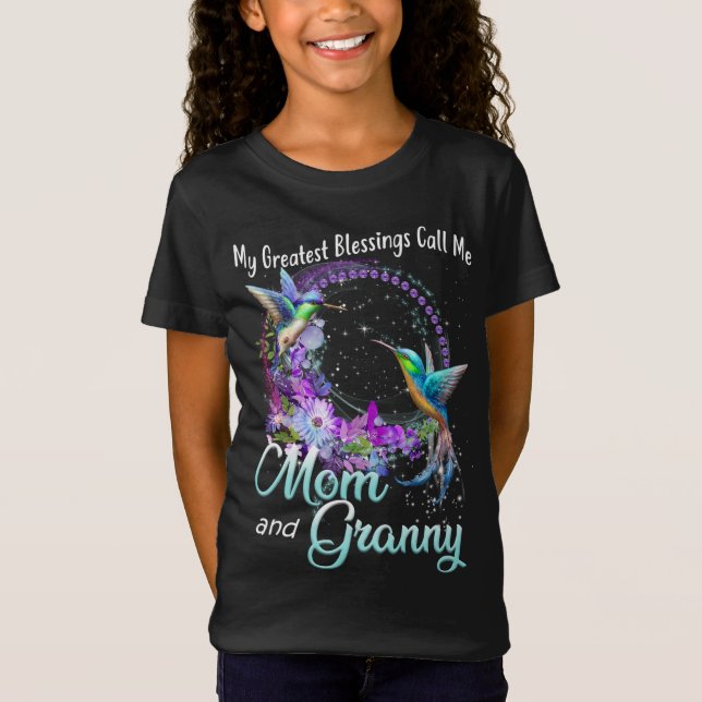 Mina Underbarare välsignelser kallar mig Mamma och T Shirt (Framsida)