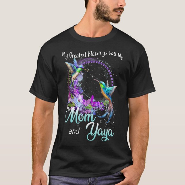 Mina Underbarare välsignelser kallar mig Mamma och T Shirt (Framsida)