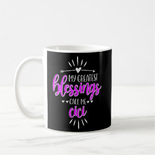 Mina Underbarare välsignelser kallar mig Memaw Cic Kaffemugg