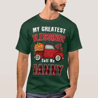 Mina Underbarare välsignelser kallar mig Nanny Pum T Shirt