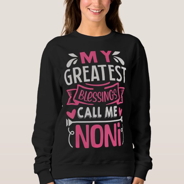 Mina Underbarare välsignelser kallar mig Noni T Shirt (Framsida)