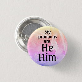 Mina uttalanden är: Han är han. Knapp