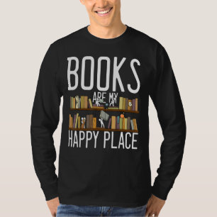 Mina vackra Bokar Bok är min Bibliotek-läsning vid T Shirt