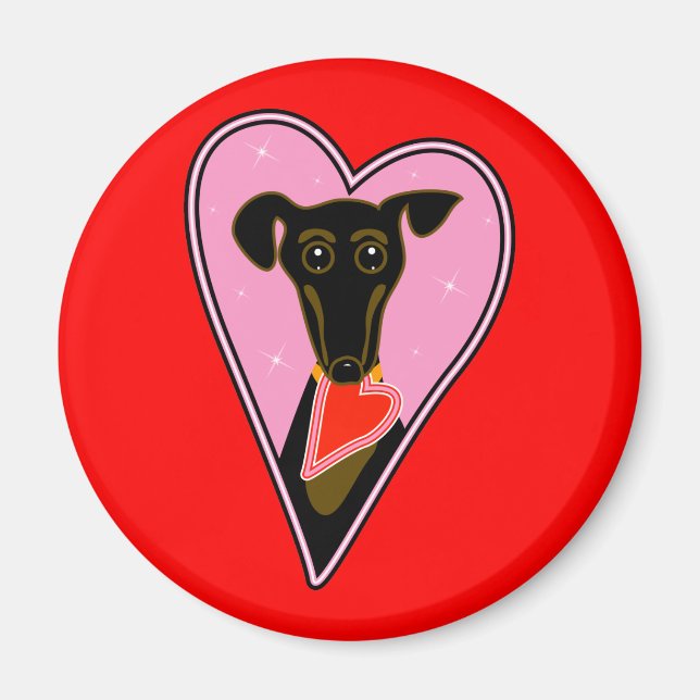 Mina Valentine Magnet (Framsidan)