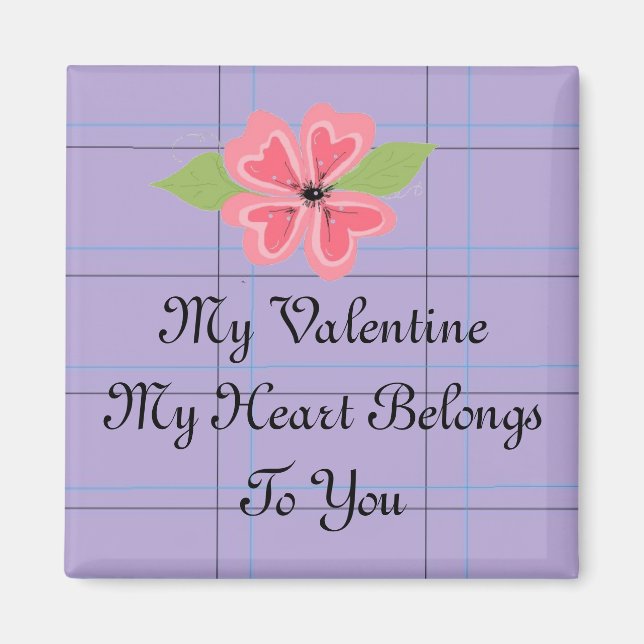 Mina Valentine Magnet (Framsidan)