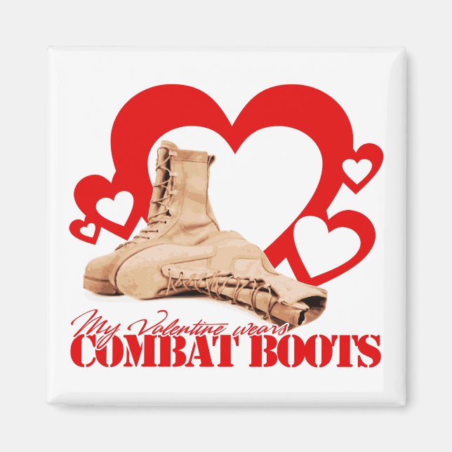 Mina Valentine Wears Combat Boots Magnet (Framsidan)