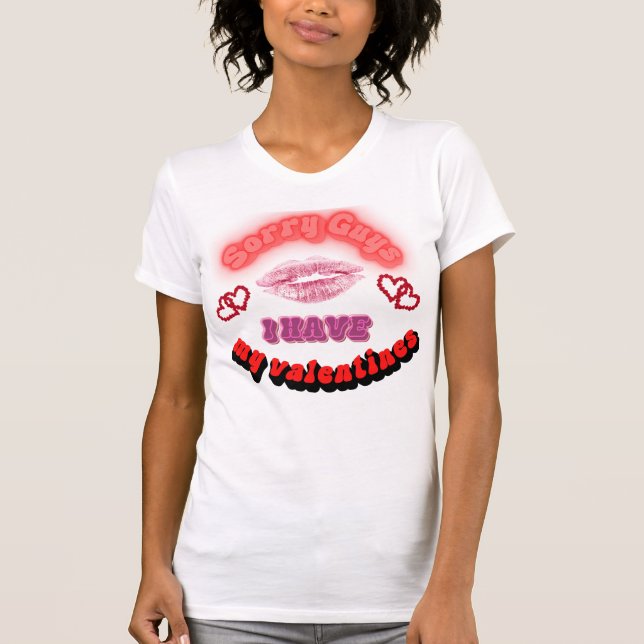 Mina valentineser t shirt (Framsida)