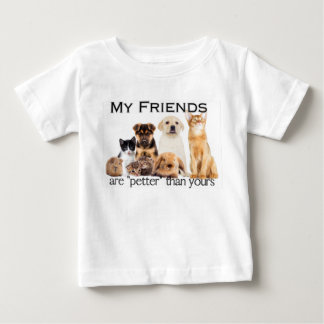 Mina vänner är "petter" än dina. t shirt