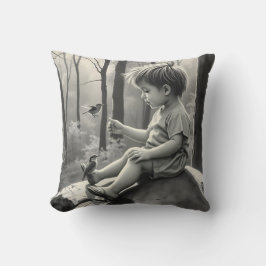 Mina vänner.. De bråkar inte med Me Boy & Girl Kudde