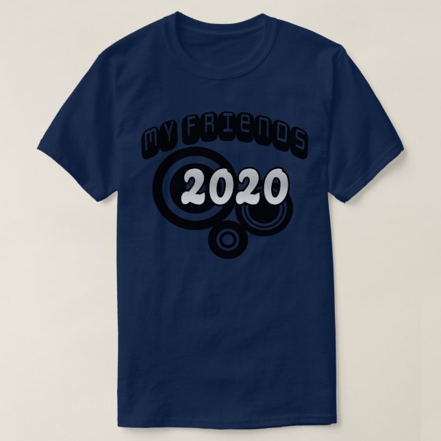 Mina vänner t shirt (Design framsida)