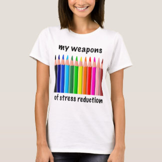 Mina verktyg för stressreducering för kolorister tee shirt