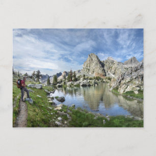 Minaret Sjö - Ansel Adams Wilderness - Sierra Vykort