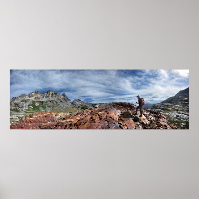 Minarets - Ansel Adams Wilderness - Sierra Nevada Poster (Framsidan)