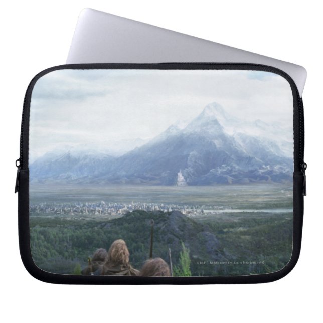 Minas Tirith in View Laptop Sleeve (Framsidan)