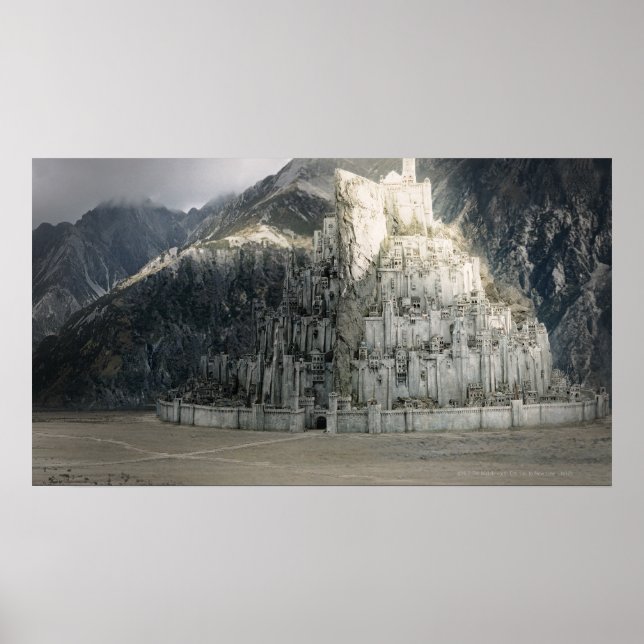Minas Tirith Poster (Framsidan)