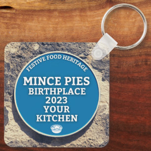 Mince Paj Birthplace - Blue Plaque Nyckelring