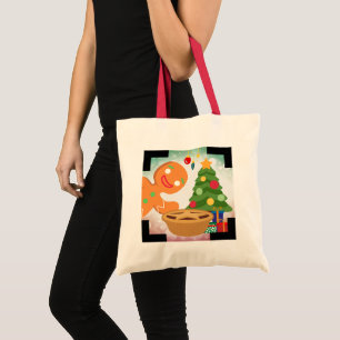 Mince Paj Photobombades av Pepparkaksgubbe. Tygkasse