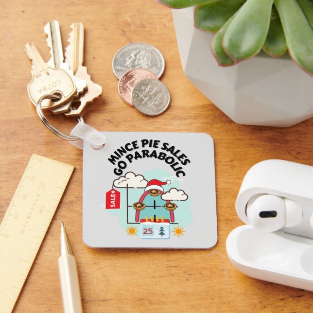 Mince Paj Sales Go Parabolic Nyckelring (Skrivbord)
